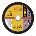 dawn abrasives gold cast iron cutting disc