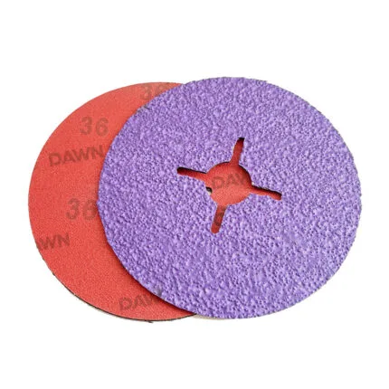 dawnabrasives-ceramic fiber disc 125 40#