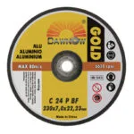 dawn abrasives gold aluminium grinding wheel