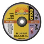 dawn abrasives gold cast iron grinding wheel