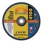 dawn abrasives gold steel grinding wheel