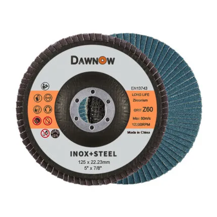 dawnabrasives zirconium flap disc 125 Z60