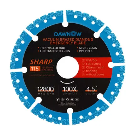 dawnabrasives brazed diamond cutting disc 115