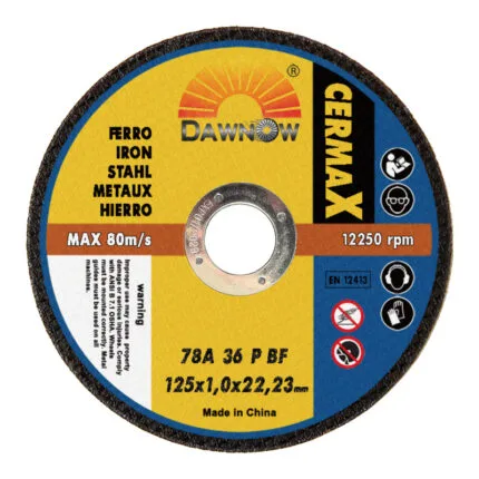 Disco de corte «Ceramic Grin» de Dawn Abrasives