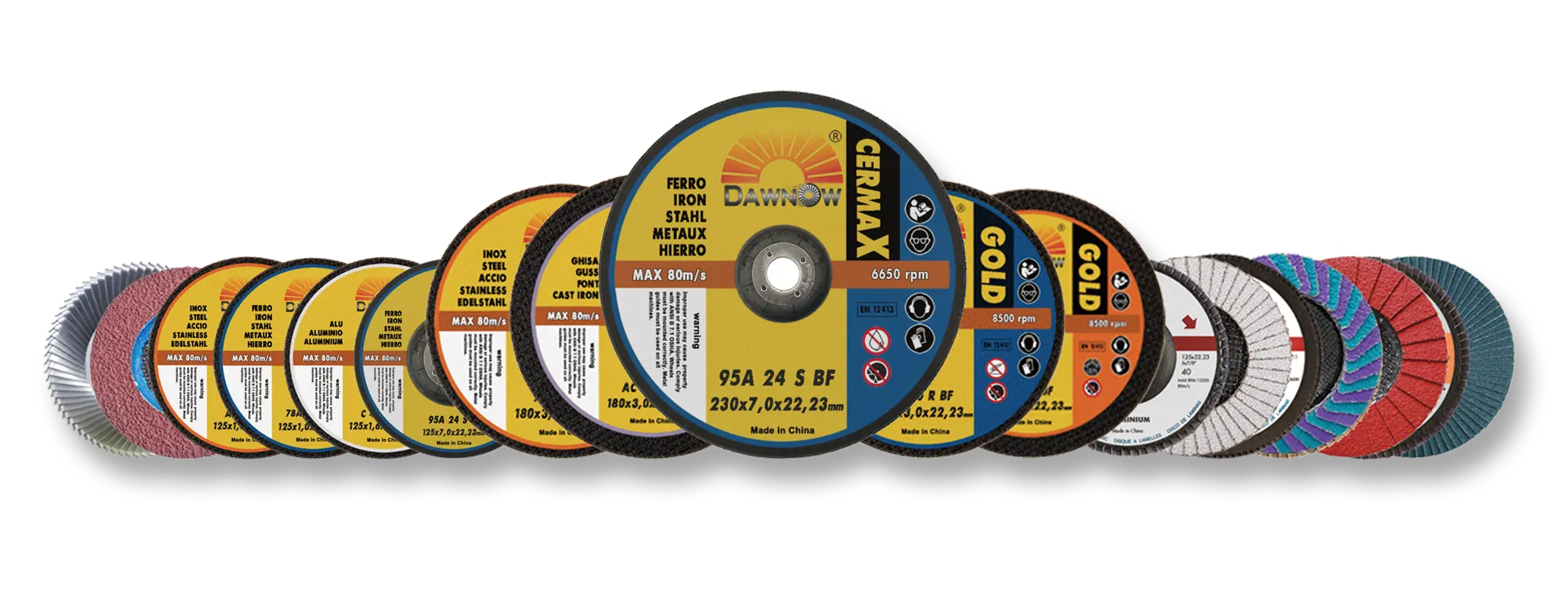 dawnabrasives products together